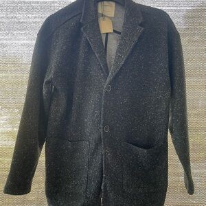 Speckled Black Blazer